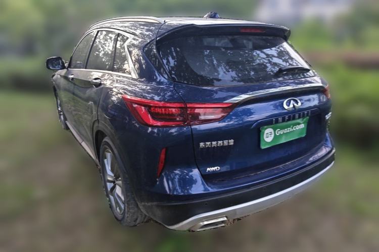 Used Infiniti QX50 2020 2.0T All-Wheel-Drive Elite Version Rear Left 45 Deg