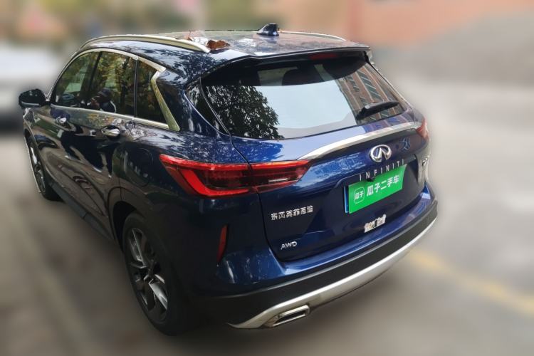 Used Infiniti QX50 2020 2.0T Four-Wheel Drive Navigation Edition Rear Left 45 Deg