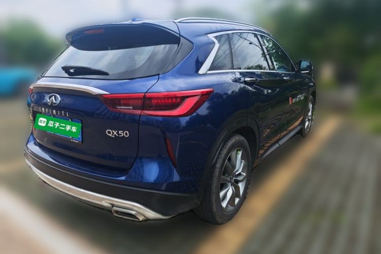 Used Infiniti QX50 2020 2.0T Two-Wheel Drive Fashion Edition Rear Right 45 Deg