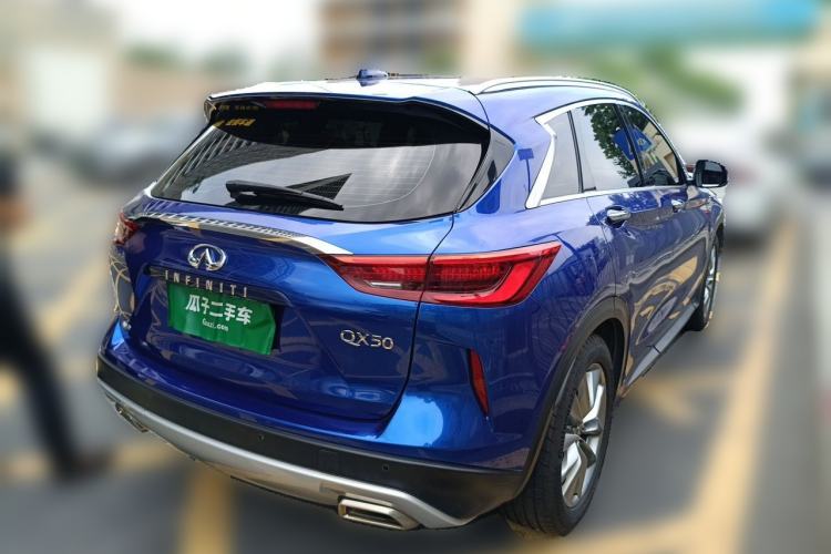 Used Infiniti QX50 2020 Revised Version 2.0T All-Wheel Drive Elite Edition Rear Right 45 Deg