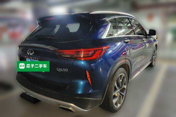 Used Infiniti QX50 2020 2.0T Four-Wheel Drive Navigation Edition Rear Right 45 Deg