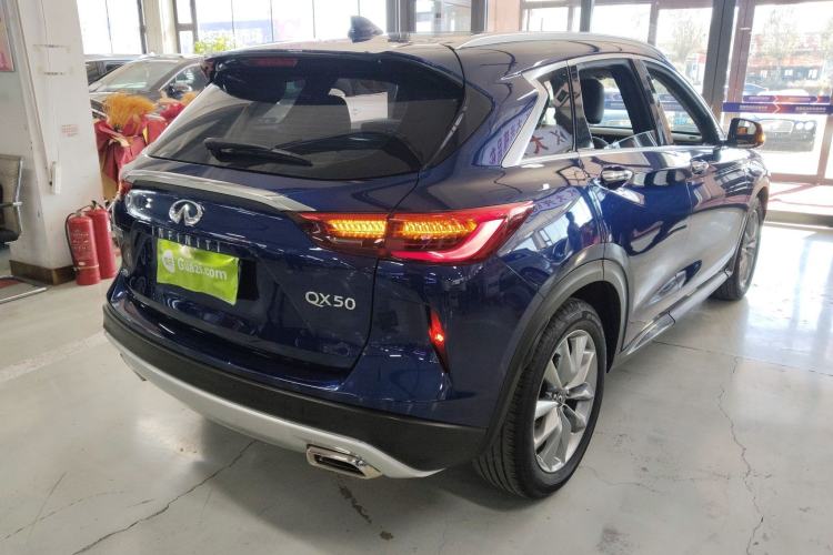 Used Infiniti QX50 2020 Revised Version 2.0T All-Wheel Drive Elite Edition Rear Right 45 Deg