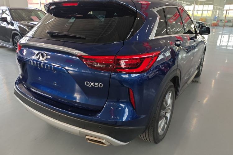 Used Infiniti QX50 2020 Revised Version 2.0T All-Wheel Drive Elite Edition Rear Right 45 Deg