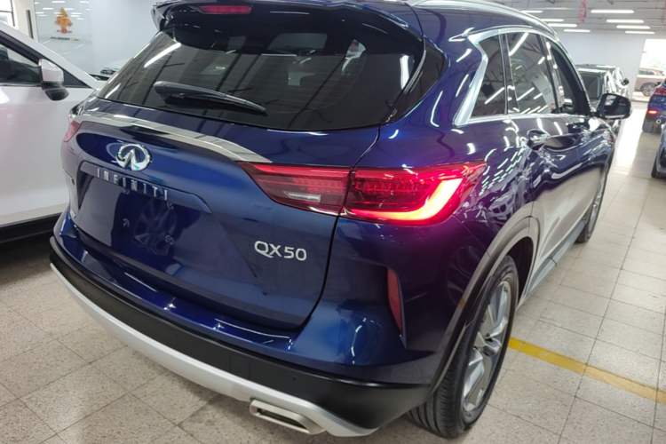Used Infiniti QX50 2020 Revised Version 2.0T All-Wheel Drive Elite Edition Rear Right 45 Deg