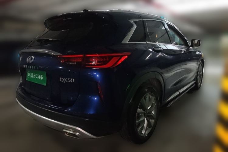 Used Infiniti QX50 2020 Revised Version 2.0T All-Wheel Drive Elite Edition Rear Right 45 Deg