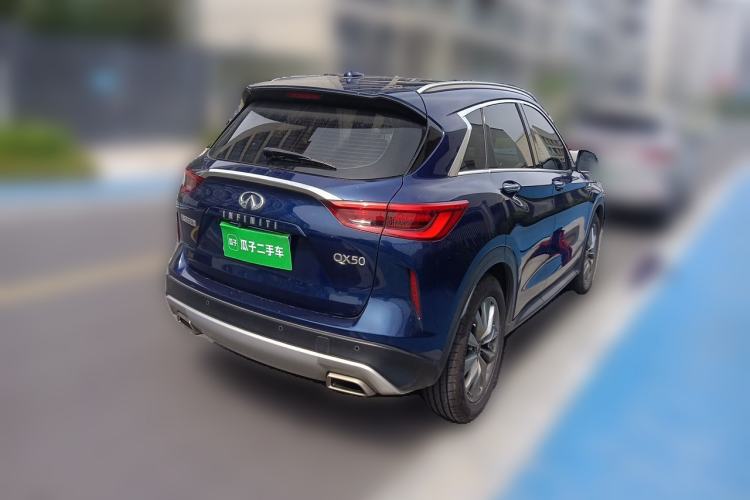 Used Infiniti QX50 2020 2.0T Two-Wheel Drive Fashion Edition Rear Right 45 Deg