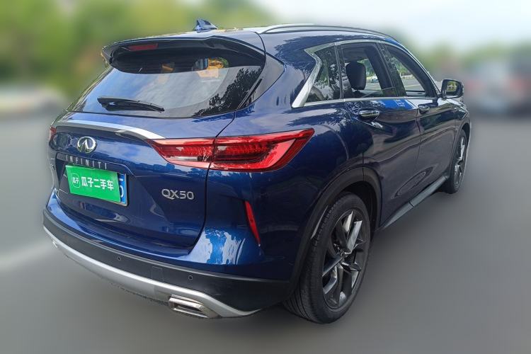 Used Infiniti QX50 2020 2.0T Four-Wheel Drive Navigation Edition Rear Right 45 Deg