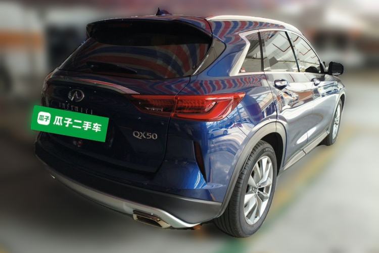Used Infiniti QX50 2020 Revised Version 2.0T All-Wheel Drive Elite Edition Rear Right 45 Deg