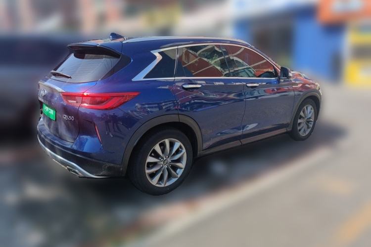 Used Infiniti QX50 2020 Revised Version 2.0T All-Wheel Drive Elite Edition Rear Right 45 Deg