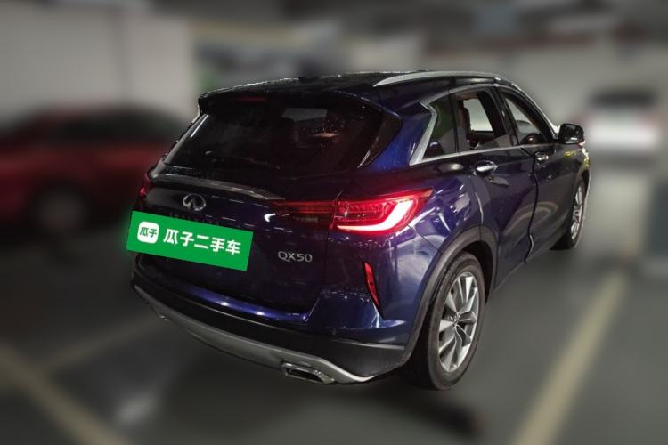 Used Infiniti QX50 2020 2.0T All-Wheel-Drive Elite Version Rear Right 45 Deg