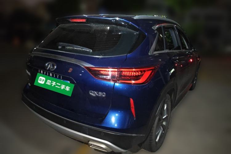Used Infiniti QX50 2020 Revised Version 2.0T All-Wheel Drive Elite Edition Rear Right 45 Deg
