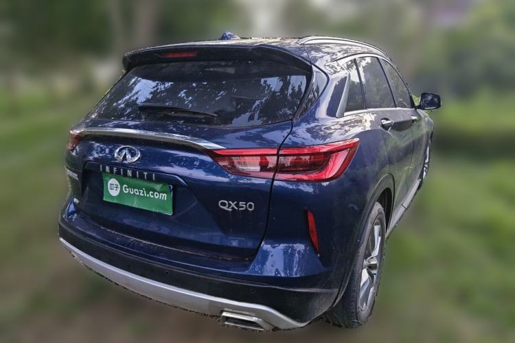 Used Infiniti QX50 2020 2.0T All-Wheel-Drive Elite Version Rear Right 45 Deg
