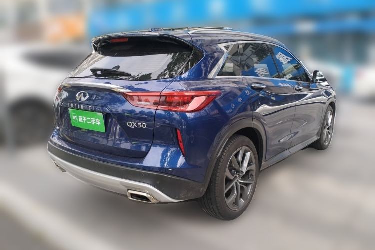 Used Infiniti QX50 2020 2.0T Four-Wheel Drive Navigation Edition Rear Right 45 Deg