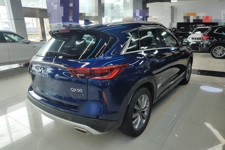 Used Infiniti QX50 2020 2.0T Two-Wheel Drive Fashion Edition Rear Right 45 Deg