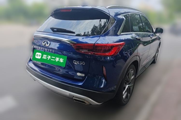 Used Infiniti QX50 2020 2.0T Four-Wheel Drive Flagship Edition Rear Right 45 Deg
