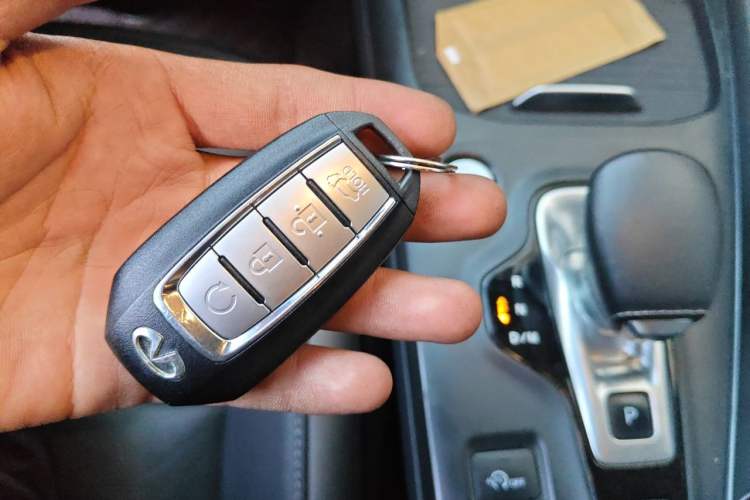 Used Infiniti QX50 2020 2.0T Four-Wheel Drive Luxury Edition Vehicle Key