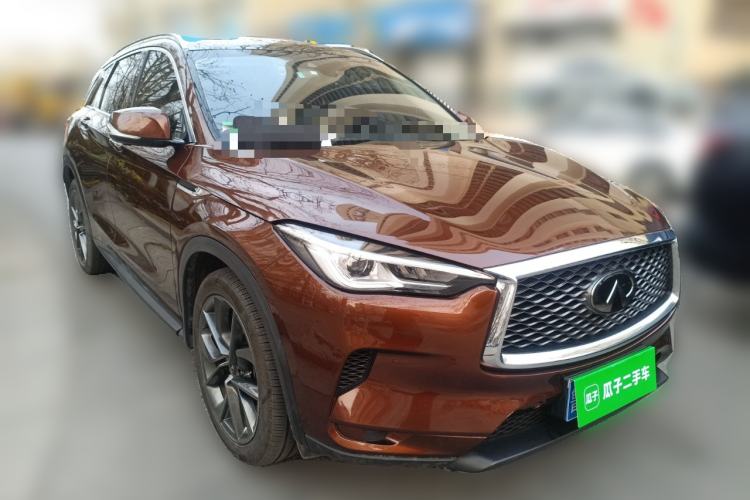 Used Infiniti QX50 2020 Revised Version 2.0T All-Wheel Drive Navigation Edition Front Right 45 Deg