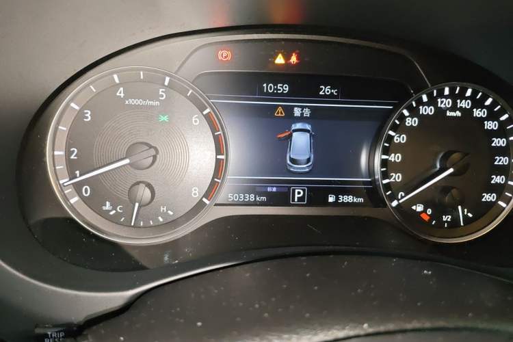 Used Infiniti QX50 2020 Revised Version 2.0T All-Wheel Drive Elite Edition Instrument Cluster