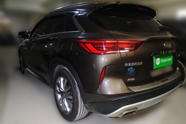 Used Infiniti QX50 2020 2.0T All-Wheel-Drive Elite Version Rear Left 45 Deg