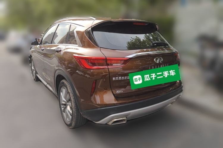 Used Infiniti QX50 2020 Revised Version 2.0T All-Wheel Drive Elite Edition Rear Left 45 Deg