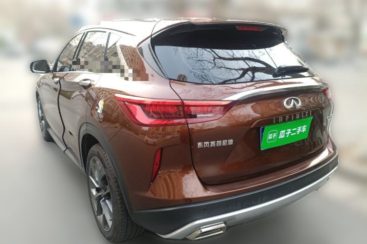 Used Infiniti QX50 2020 Revised Version 2.0T All-Wheel Drive Navigation Edition Rear Left 45 Deg