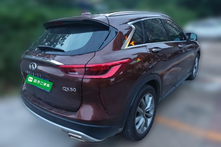 Used Infiniti QX50 2020 Revised Version 2.0T All-Wheel Drive Elite Edition Rear Right 45 Deg