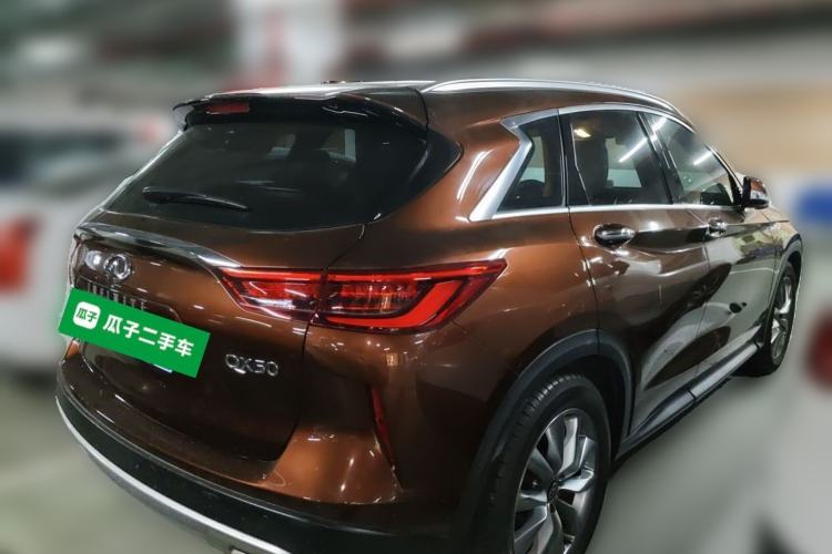 Used Infiniti QX50 2020 Revised Version 2.0T All-Wheel Drive Elite Edition Rear Right 45 Deg
