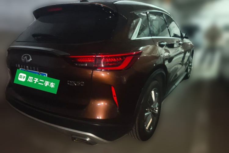 Used Infiniti QX50 2020 2.0T Two-Wheel Drive Fashion Edition Rear Right 45 Deg