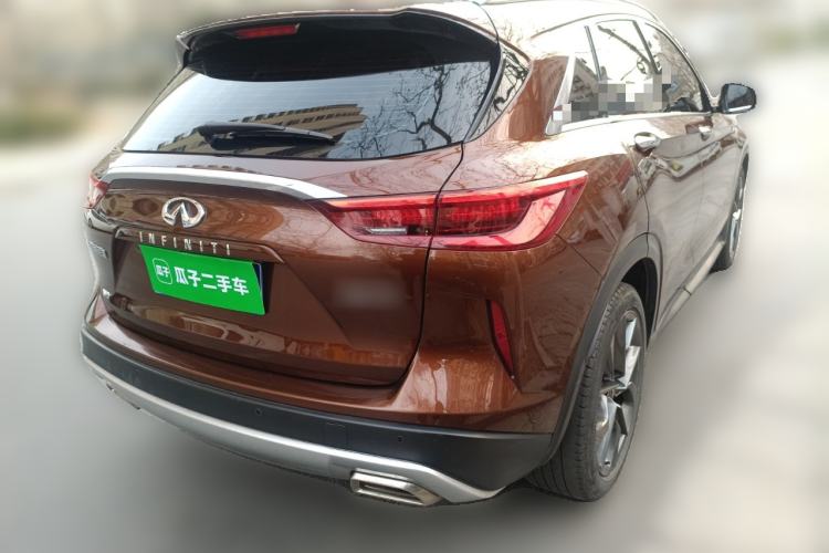 Used Infiniti QX50 2020 Revised Version 2.0T All-Wheel Drive Navigation Edition Rear Right 45 Deg