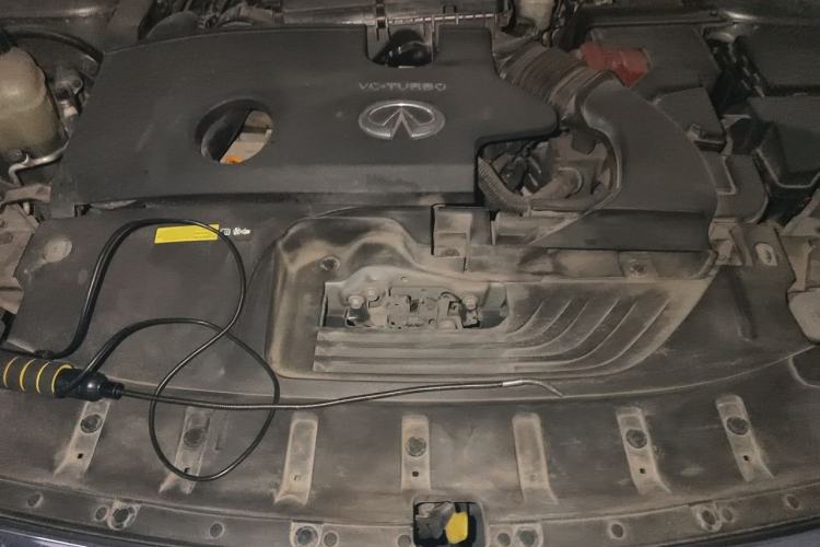 Used Infiniti QX50 2020 Revised Version 2.0T All-Wheel Drive Elite Edition Engine Bay