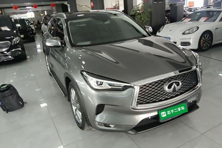 Used Infiniti QX50 2020 Revised Version 2.0T All-Wheel Drive Elite Edition Front Right 45 Deg