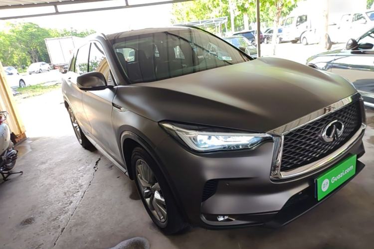 Used Infiniti QX50 2020 Revised Version 2.0T Two-Wheel Drive Fashion Edition Front Right 45 Deg
