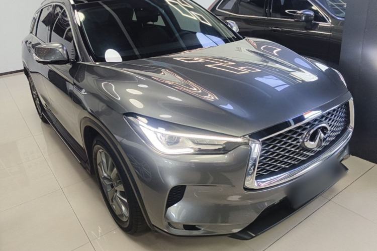 Used Infiniti QX50 2020 Revised Version 2.0T All-Wheel Drive Elite Edition Front Right 45 Deg