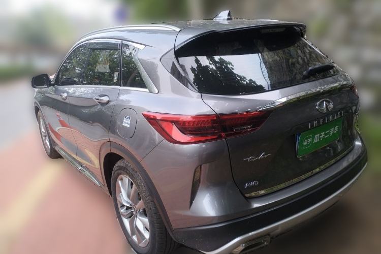 Used Infiniti QX50 2020 2.0T All-Wheel-Drive Elite Version Rear Left 45 Deg