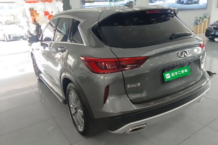 Used Infiniti QX50 2020 Revised Version 2.0T All-Wheel Drive Elite Edition Rear Left 45 Deg