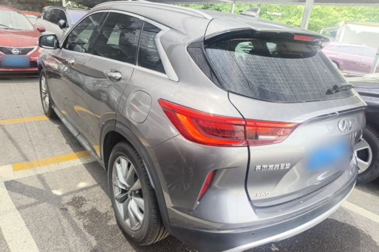 Used Infiniti QX50 2020 Revised Version 2.0T All-Wheel Drive Elite Edition Rear Left 45 Deg