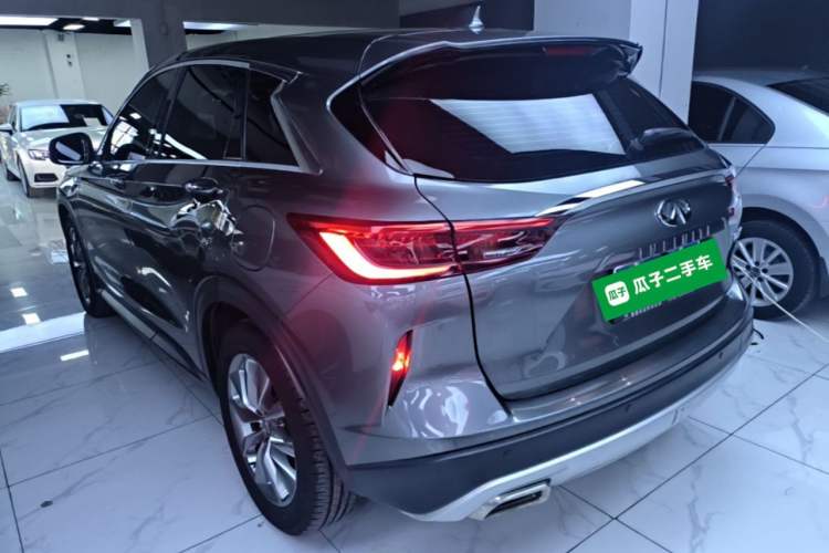 Used Infiniti QX50 2020 2.0T Two-Wheel Drive Elite Edition Rear Left 45 Deg