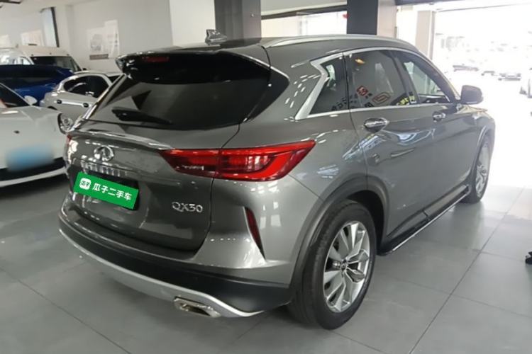 Used Infiniti QX50 2020 Revised Version 2.0T All-Wheel Drive Elite Edition Rear Right 45 Deg
