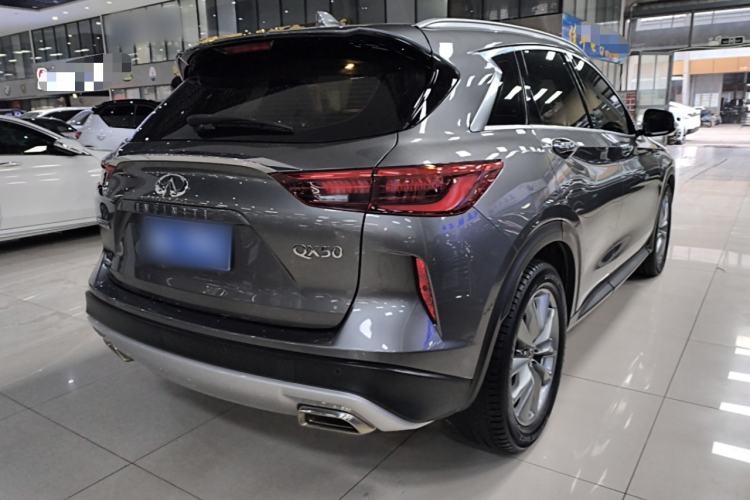 Used Infiniti QX50 2020 2.0T All-Wheel-Drive Elite Version Rear Right 45 Deg