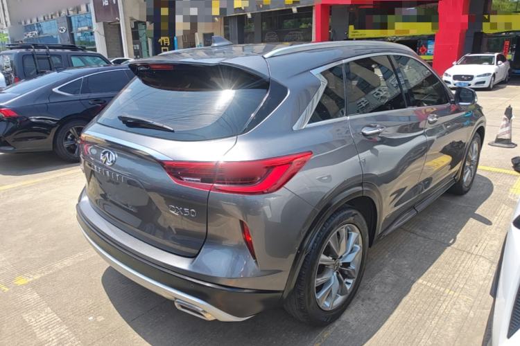 Used Infiniti QX50 2020 2.0T Two-Wheel Drive Fashion Edition Rear Right 45 Deg
