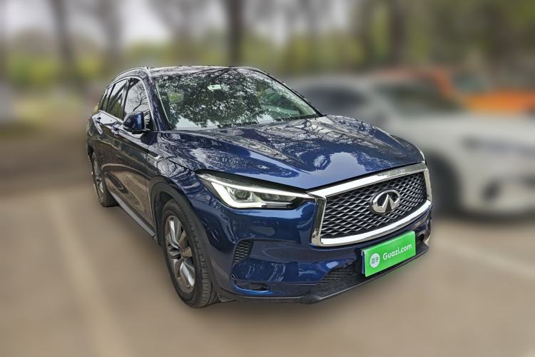 Used Infiniti QX50 2020 2.0T All-Wheel-Drive Elite Version Front Right 45 Deg