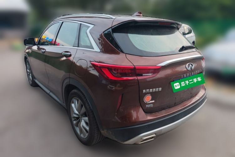 Used Infiniti QX50 2020 Revised Version 2.0T All-Wheel Drive Elite Edition Rear Left 45 Deg