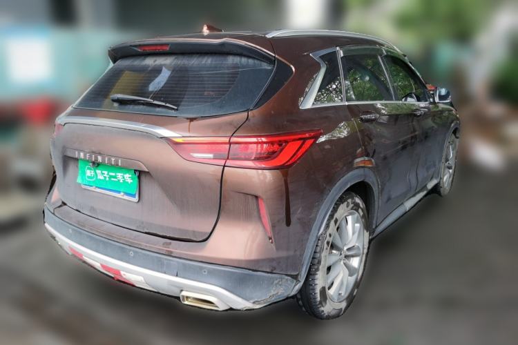 Used Infiniti QX50 2020 2.0T Two-Wheel Drive Fashion Edition Rear Right 45 Deg
