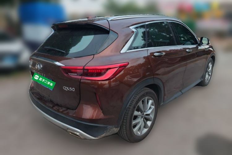 Used Infiniti QX50 2020 Revised Version 2.0T All-Wheel Drive Elite Edition Rear Right 45 Deg