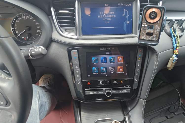 Used Infiniti QX50 2020 Revised Version 2.0T All-Wheel Drive Elite Edition Audio And AC Panel