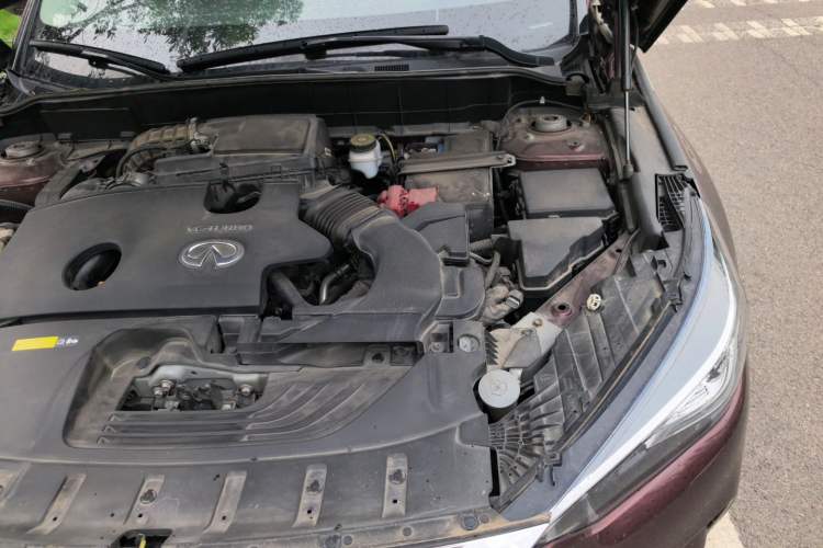 Used Infiniti QX50 2020 Revised Version 2.0T All-Wheel Drive Elite Edition Engine Bay Left