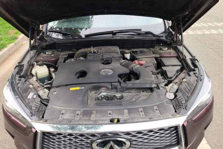 Used Infiniti QX50 2020 Revised Version 2.0T All-Wheel Drive Elite Edition Engine Bay