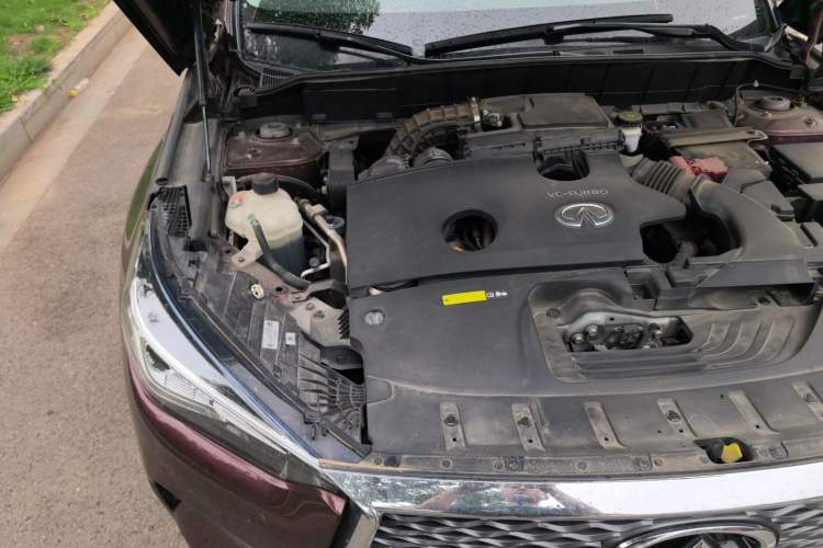 Used Infiniti QX50 2020 Revised Version 2.0T All-Wheel Drive Elite Edition Engine Bay Right