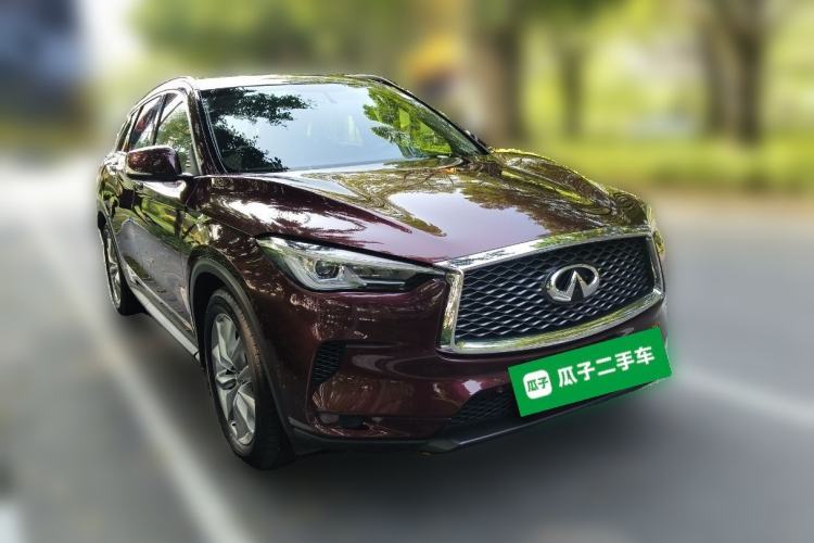 Used Infiniti QX50 2020 2.0T Two-Wheel Drive Fashion Edition Front Right 45 Deg