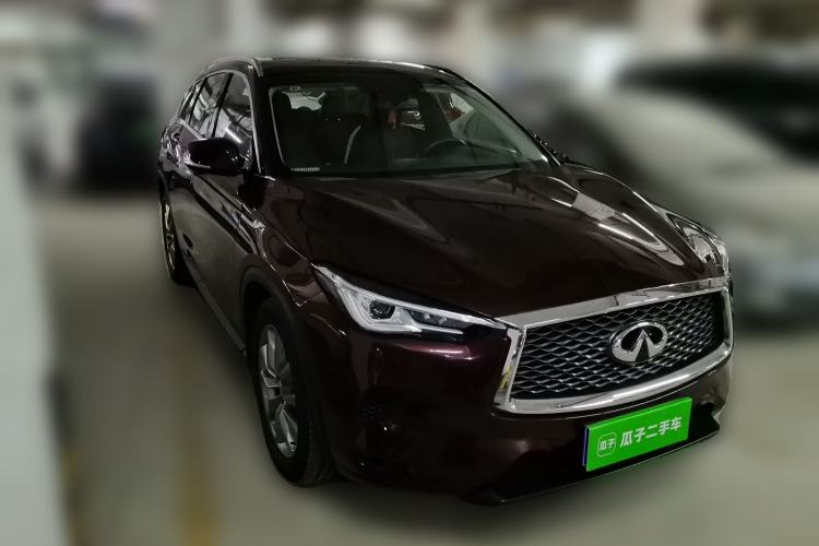 Used Infiniti QX50 2020 Revised Version 2.0T All-Wheel Drive Elite Edition Front Right 45 Deg